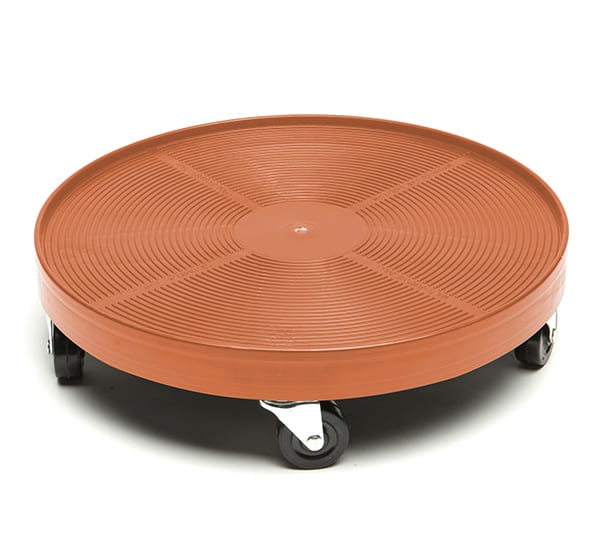 DeVault 16 in Plant Dolly Caddy Terra Cotta