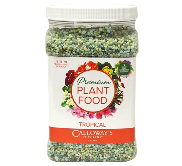 Calloway's Premium Tropical Plant Food Container