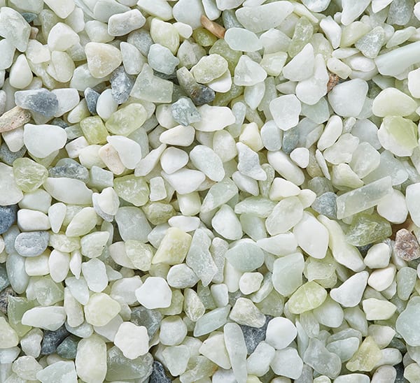 Exotic Pebbles & Glass Décor Pebbles Jade Bean