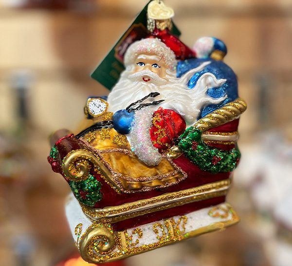 santa ornament