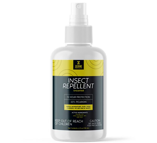 Zone Protects Unscented Insect Repellent 4 oz