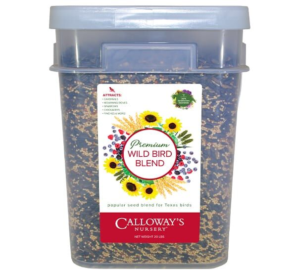 Calloway’s Premium Wild Bird Blend 20lb frnt