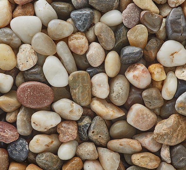 Exotic Pebbles & Glass Décor Pebbles Polished Mixed Gravel