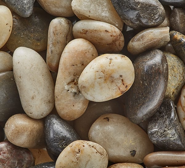 Exotic Pebbles & Glass Décor Pebbles Polished Mixed