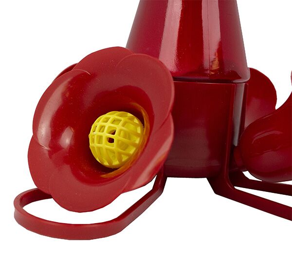 Perky-Pet® Red Pinch Waist Plastic Hummingbird Feeder