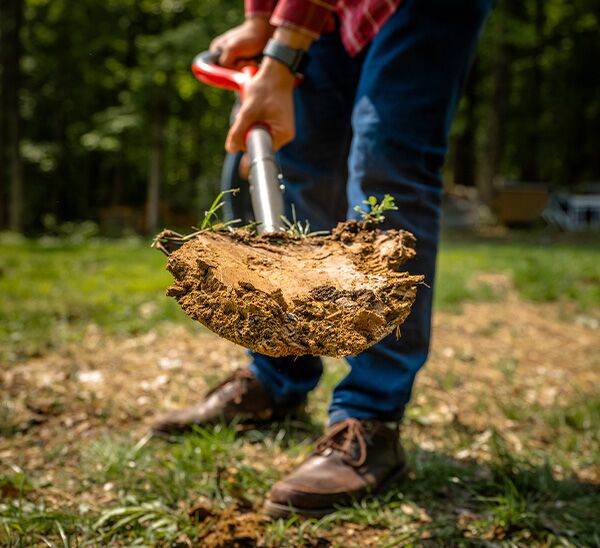 Radius Root Slayer Round Point Shovel