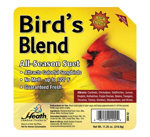 heath bird's blent suet