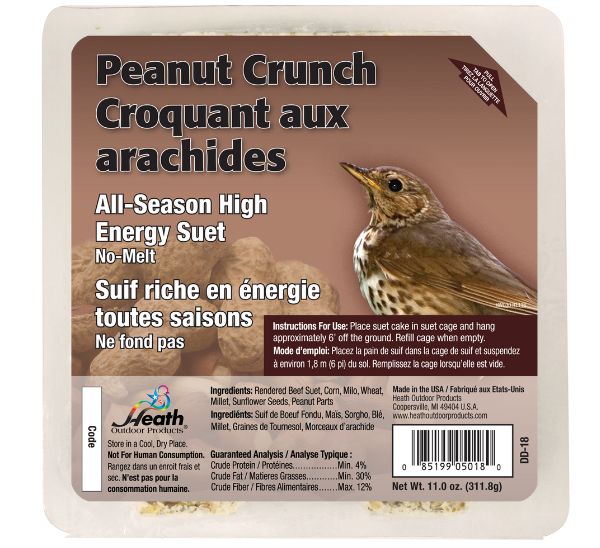 Heath® Suet Seed Cake Peanut Crunch Photo 1