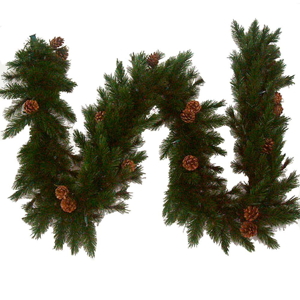 Life-Like Emerald Pine Garland