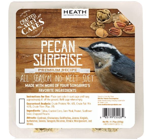 Heath® Crafted Suet Cakes Pecan Surprise