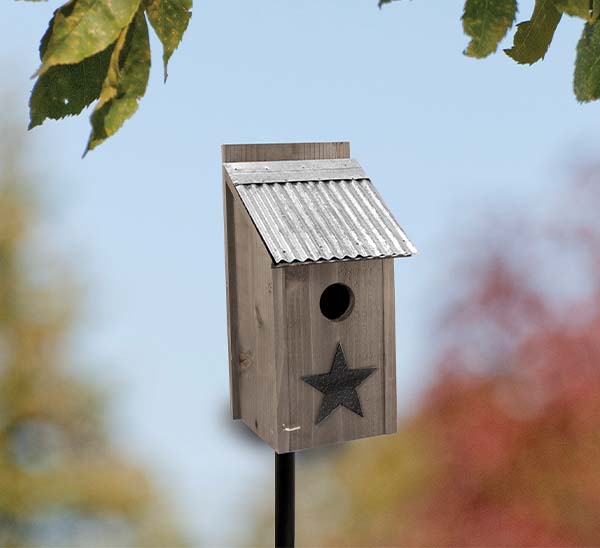 Rustic Farmhouse Bluebird House