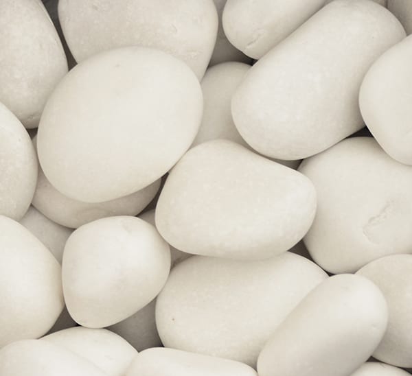 pedicmar landscaping rocks white medium