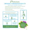 calloway's premium organic hardwood mulch