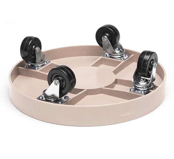 DeVault 12 in Plant Dolly Caddy Gray Mist