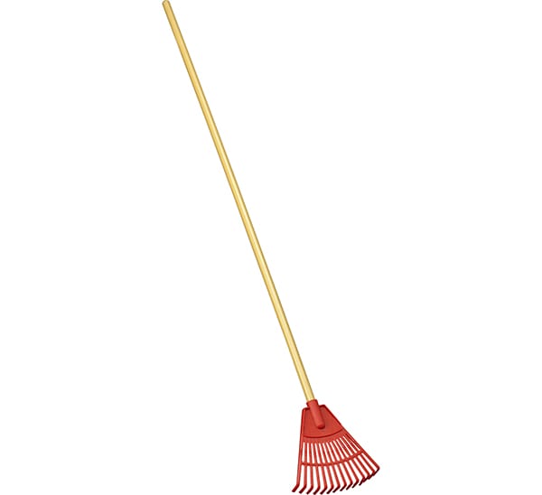 Corona® Tools Poly Shrub Rake 8in