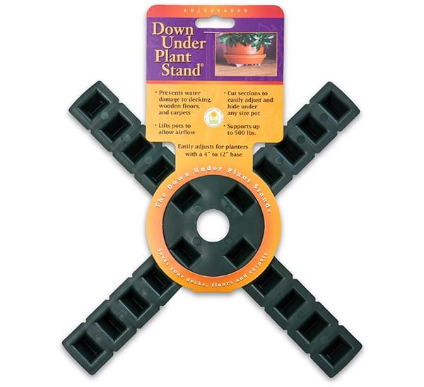 The Down Under Plant Stand® Dark Green 4in to 12in