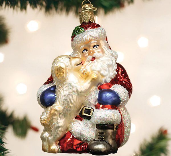 santa ornament