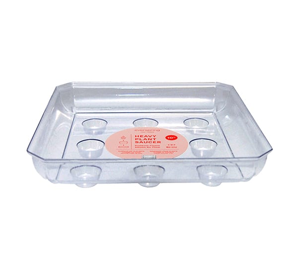 Clear Square Saucer Photo 1