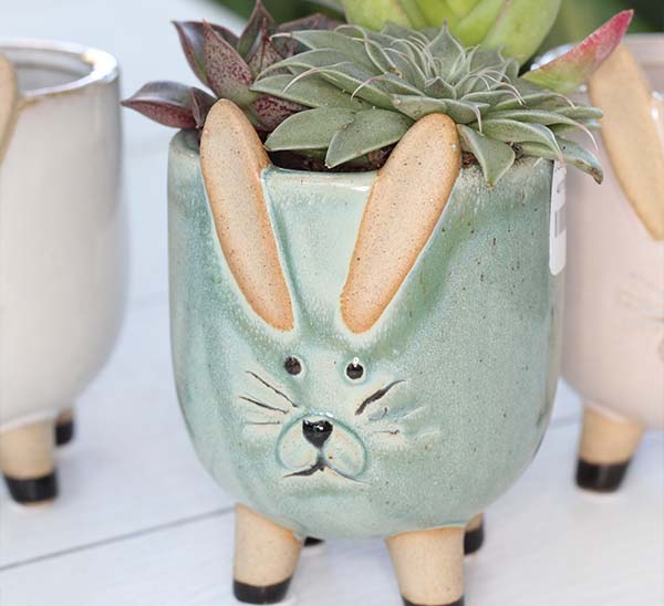 Rabbit Planter Photo 1