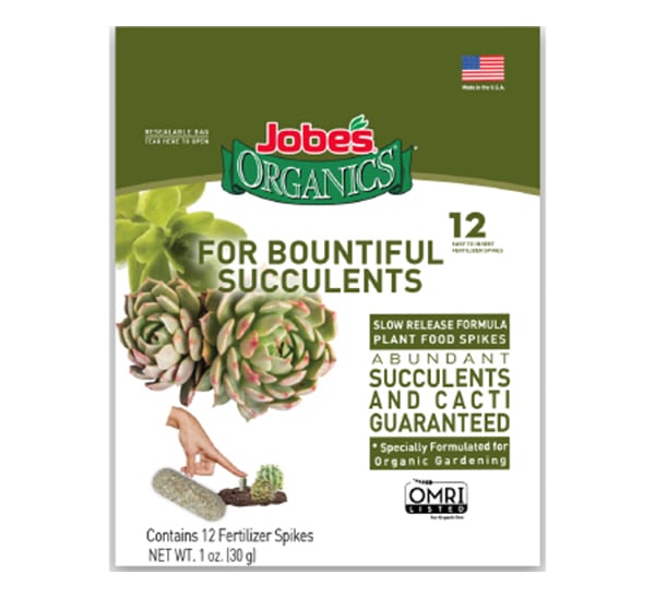 Jobe’s® Organics® for Bountiful Succulents