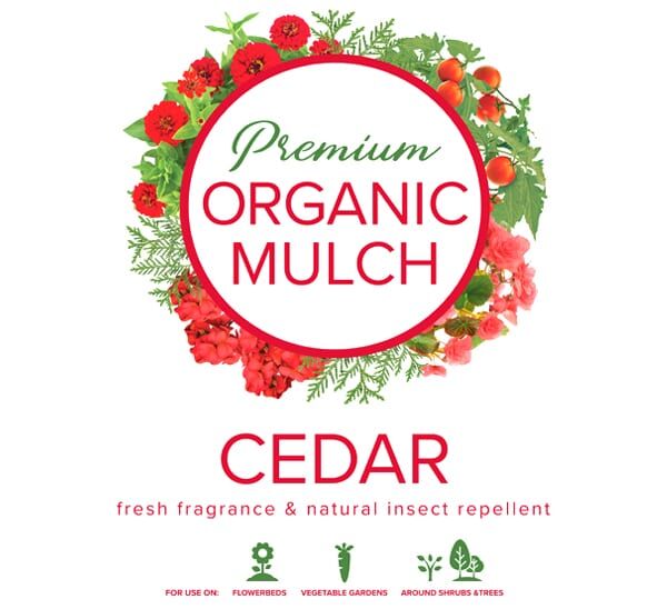 calloway's premium organic cedar mulch